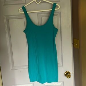 Cute teal body fitting, PINK by Victoria’s Secret, dress